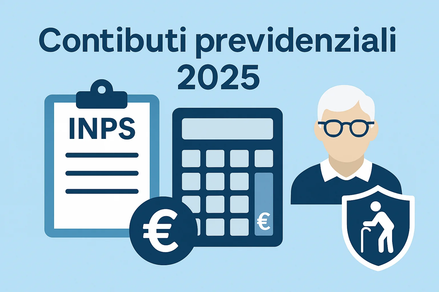 Contributi previdenziali INPS 2025 nel regime forfettario